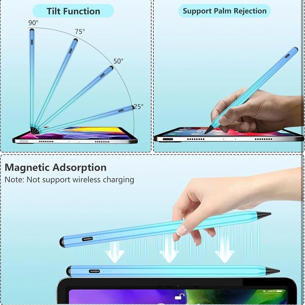 Gradient Blue Tablet Stylus